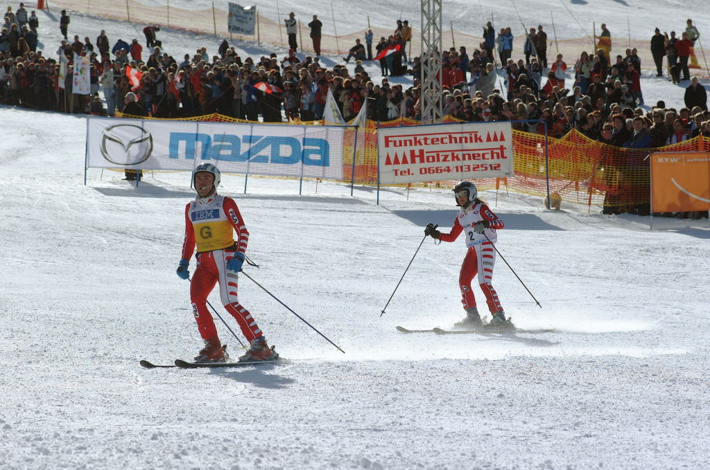 Silvia allo slalom gigante